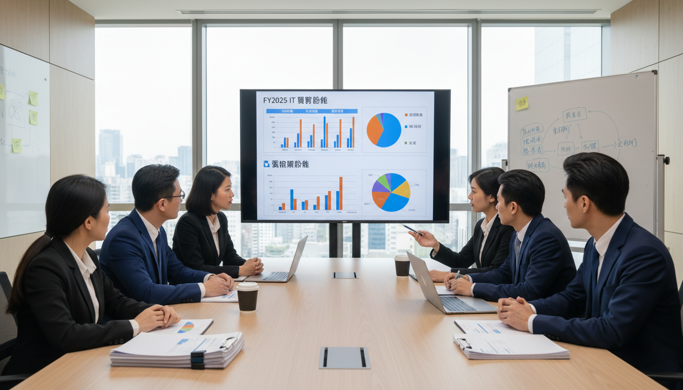 企業IT預算分析會議
